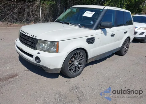 2009 Land Rover Range Rover Sport Hse из США, поврежденный, VIN SALSK25459A198438